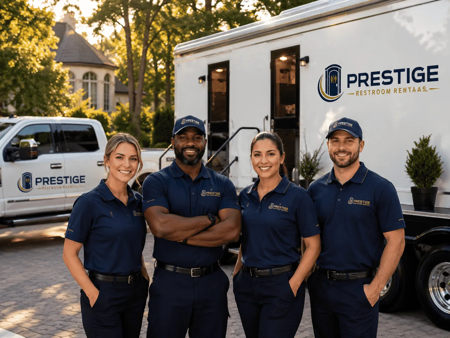 Trusted Luxury Portable Restrooms company in Lula, MS